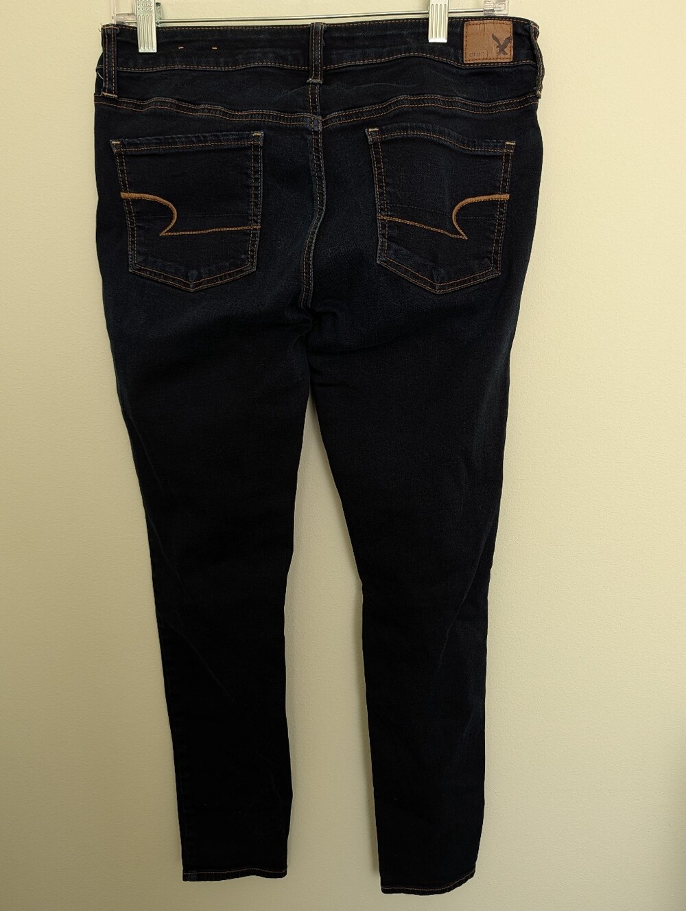 American Eagle Jegging Super Stretch Jeans Size 10 Short Dark Wash Skinny
